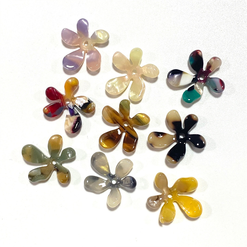 Body Jewelry Wholesale - Wholesale 90pcs/lot 18mm color pattern print