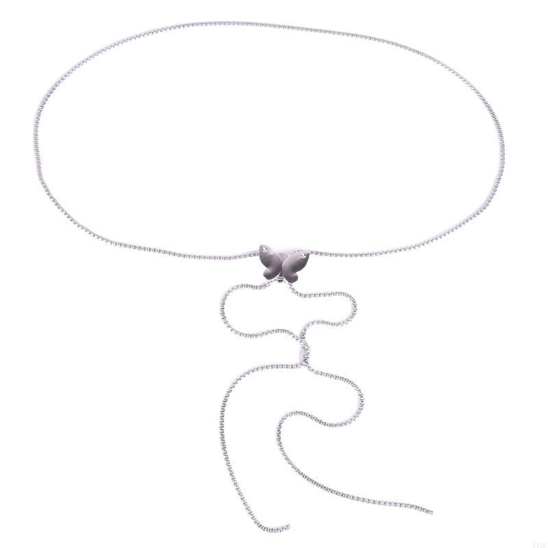 Body Jewelry For Sensitive Skin - Metal Butterfly Waist Jewelry Adjustable Body