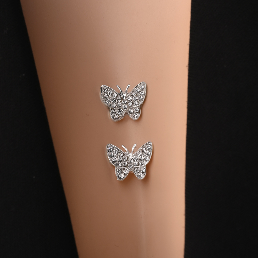 Body Jewelry Stickers - Rhinestone Butterfly Body Jewelry for Women