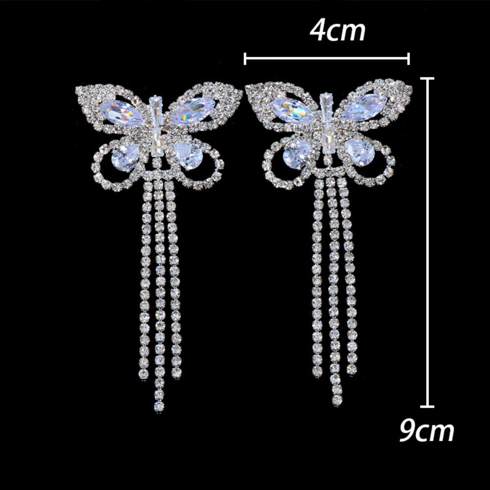 Sexy Rhinestone Butterfly Tass - огляд і ціна Body Jewelry Stickers