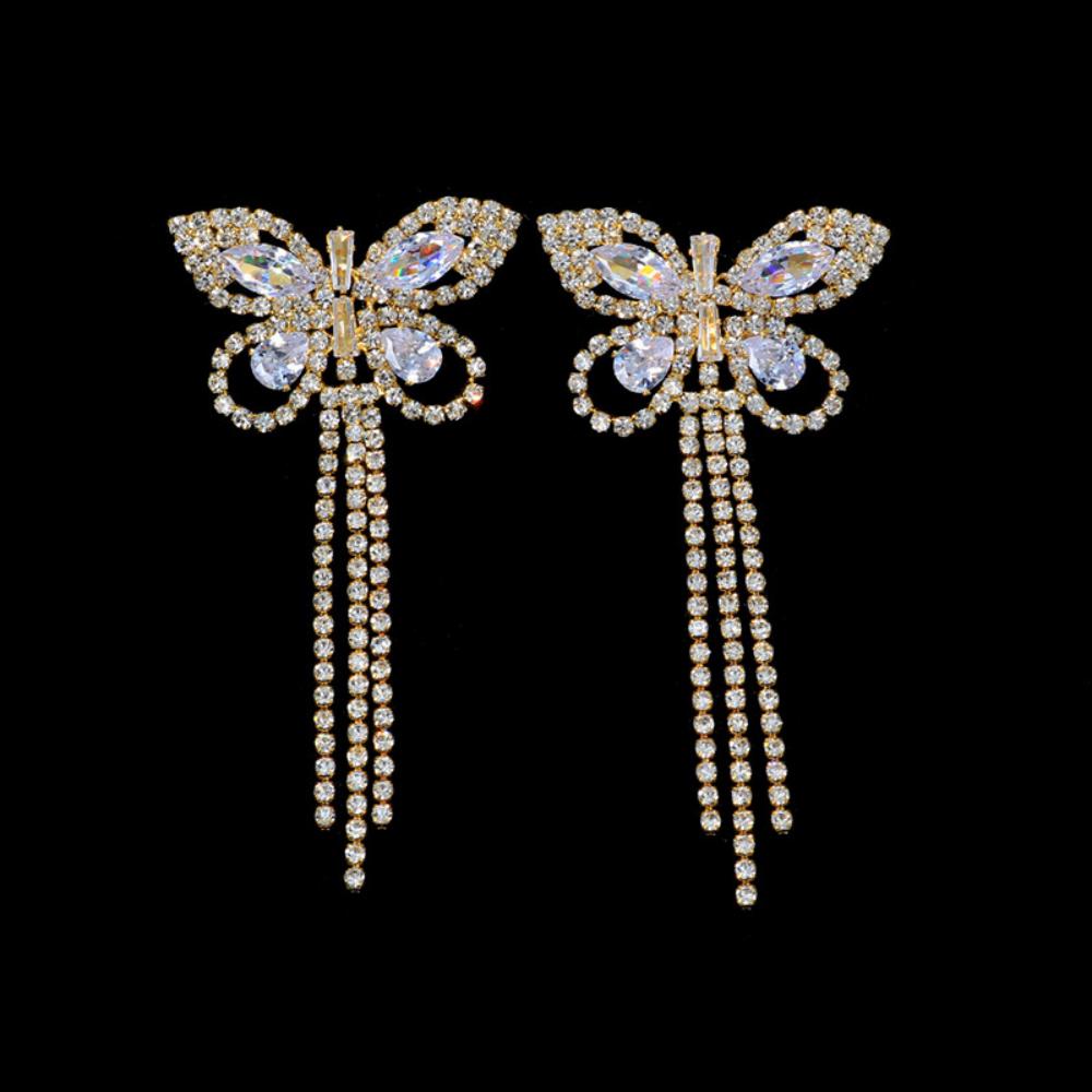 Sexy Rhinestone Butterfly Tass - огляд і ціна Body Jewelry Stickers