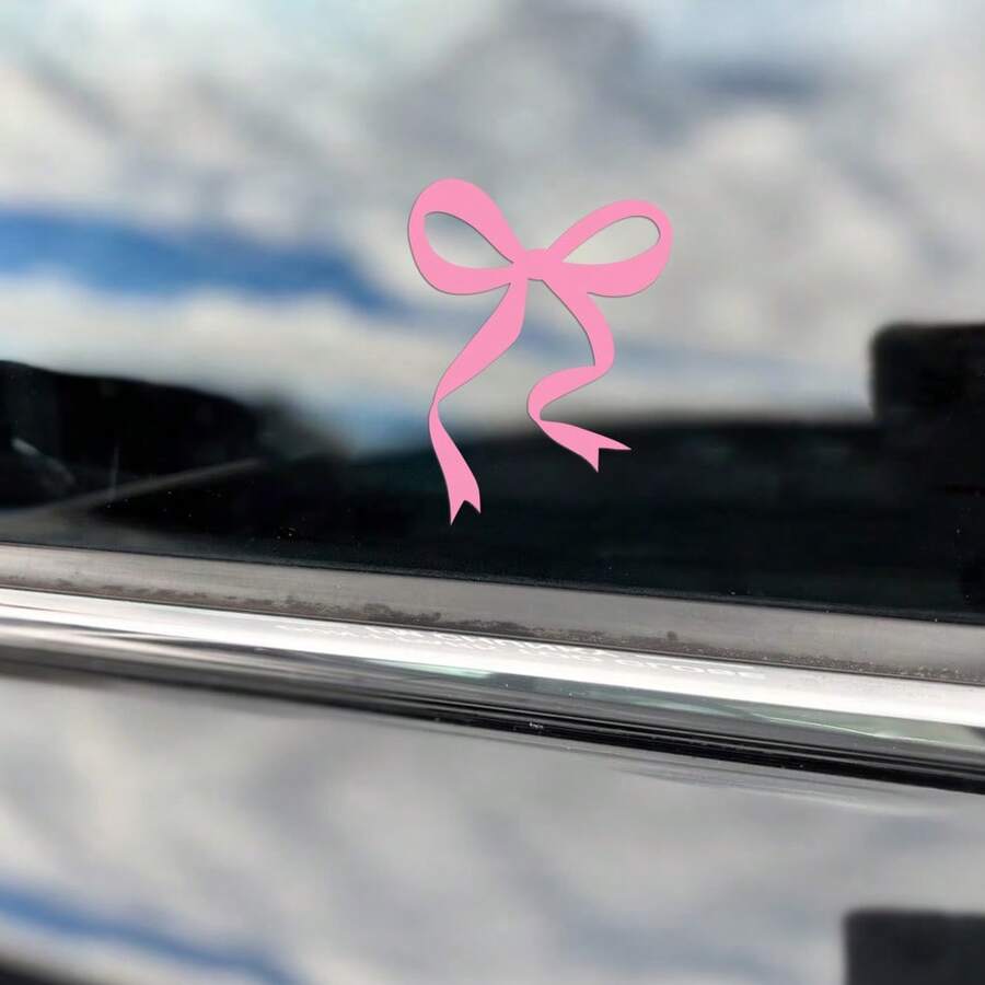 1 Pc Bow Car Decal, Vinyl Girl - огляд і ціна Body Jewelry Stickers