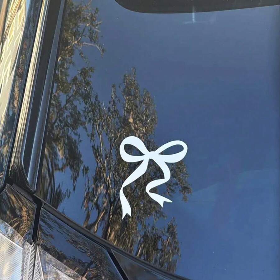1 Pc Bow Car Decal, Vinyl Girl - огляд і ціна Body Jewelry Stickers