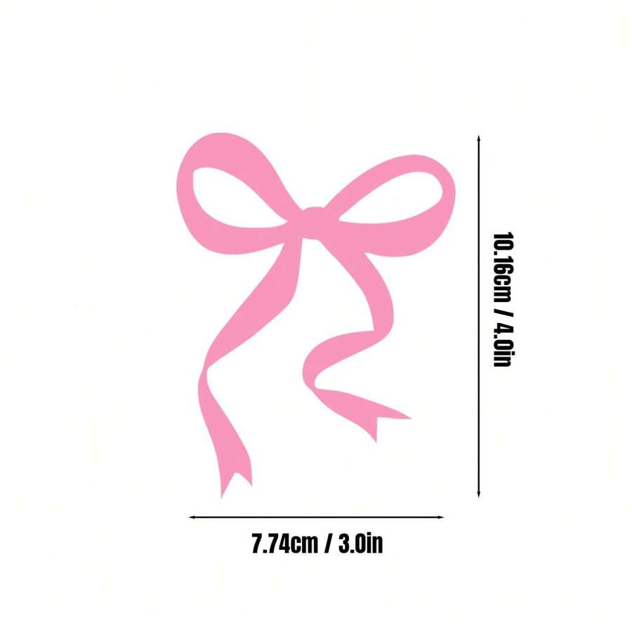 1 Pc Bow Car Decal, Vinyl Girl - огляд і ціна Body Jewelry Stickers