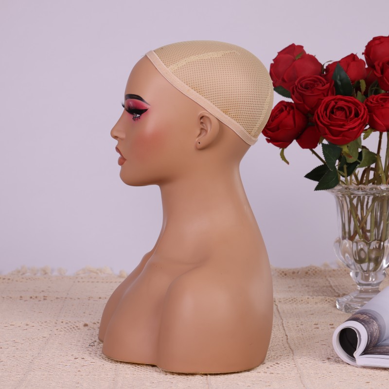 PVC Half Body Mannequin Head w - огляд і ціна Body Jewelry Store