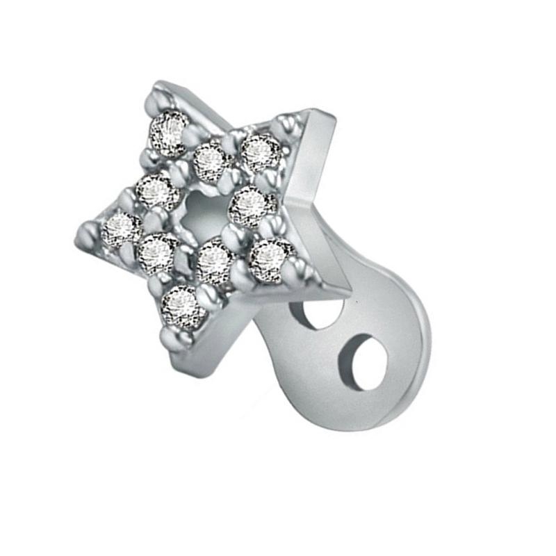 Fashionable Stainless Dermal A - огляд і ціна Body Jewelry For Sensitive Skin