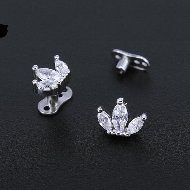 Fashionable Stainless Dermal A - огляд і ціна Body Jewelry For Sensitive Skin