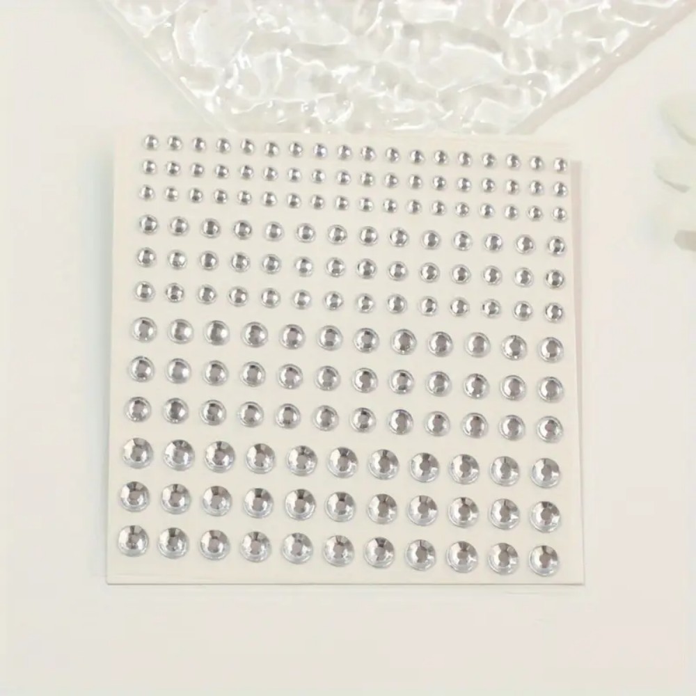 165pcs Self-Adhesive Rhineston - огляд і ціна Body Jewelry Stickers