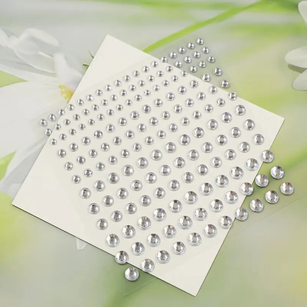 165pcs Self-Adhesive Rhineston - огляд і ціна Body Jewelry Stickers