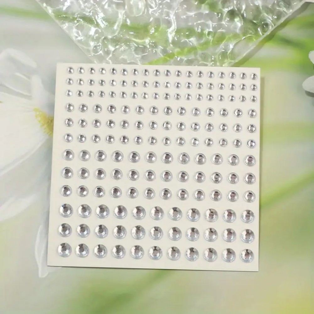 165pcs Self-Adhesive Rhineston - огляд і ціна Body Jewelry Stickers