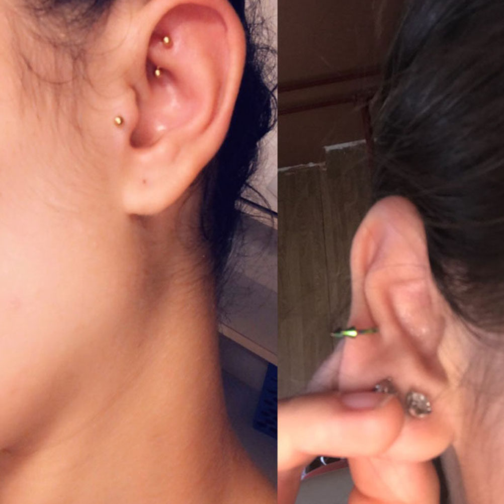 6Pcs Elegant Straight Nose Stu - огляд і ціна Body Jewelry For Sensitive Skin