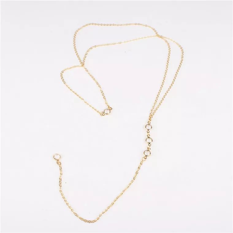 New Rhinestone Sexy Women's Ba - огляд і ціна Body Jewelry Necklace