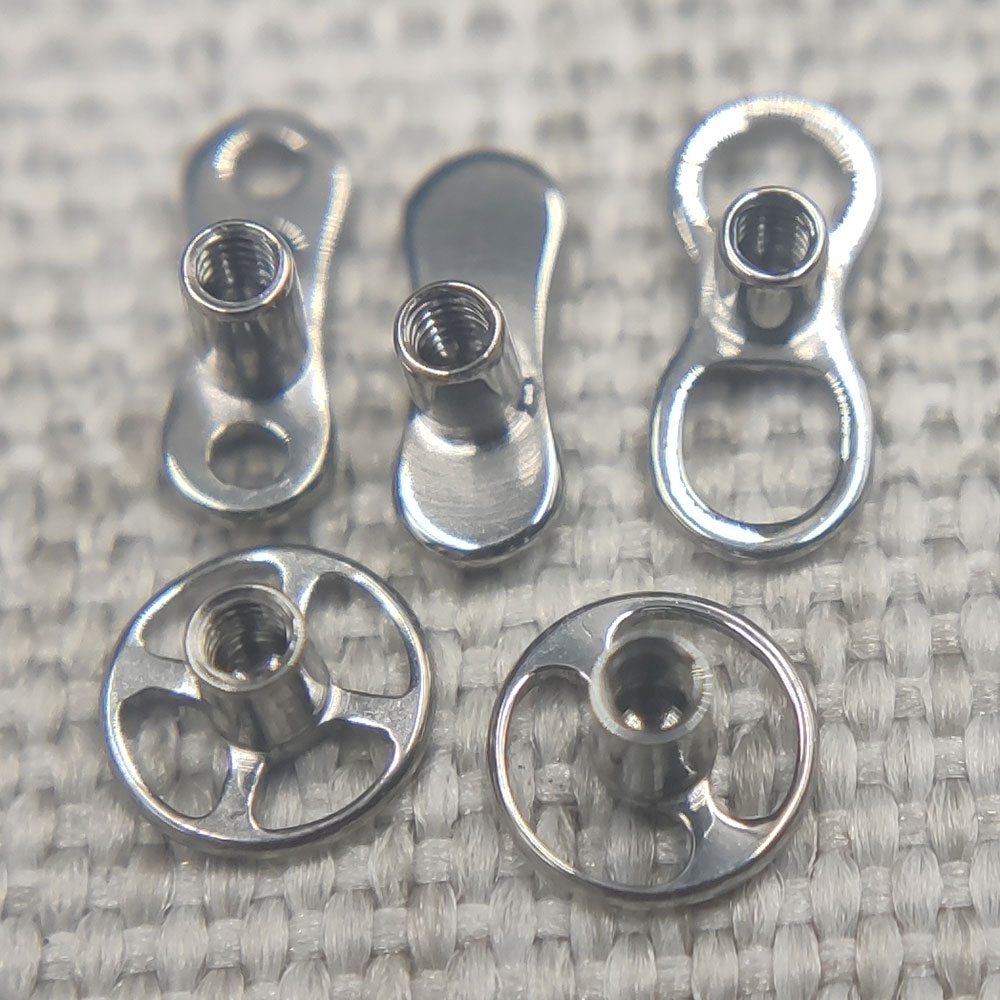 14G Implant Grade Titanium AST - огляд і ціна Dermal Anchor Top