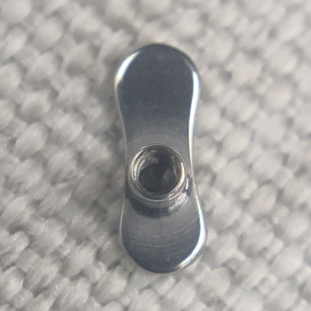 14G Implant Grade Titanium AST - огляд і ціна Dermal Anchor Top
