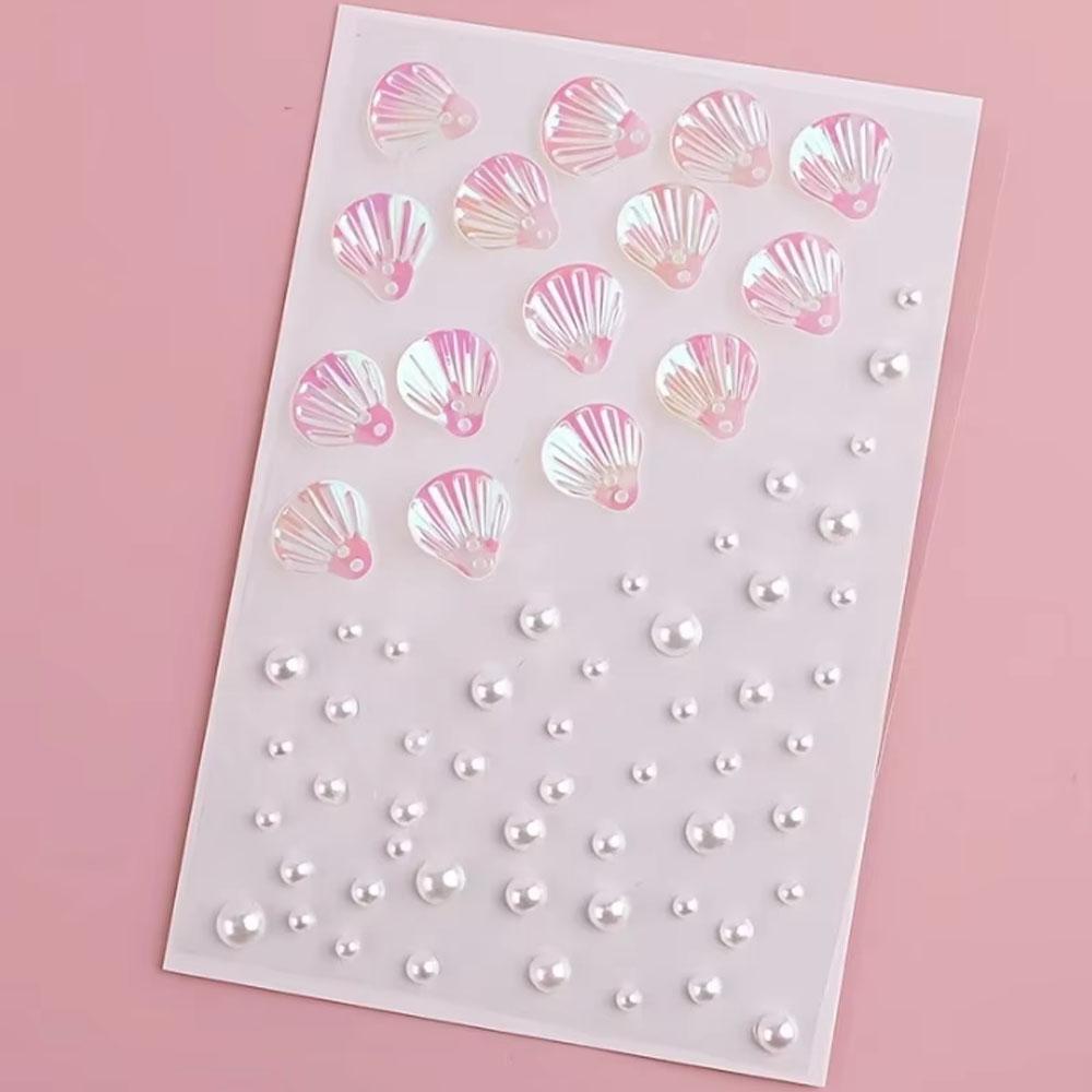 1Sheet Iridescent Shell Mixed  - огляд і ціна Body Jewelry Stickers