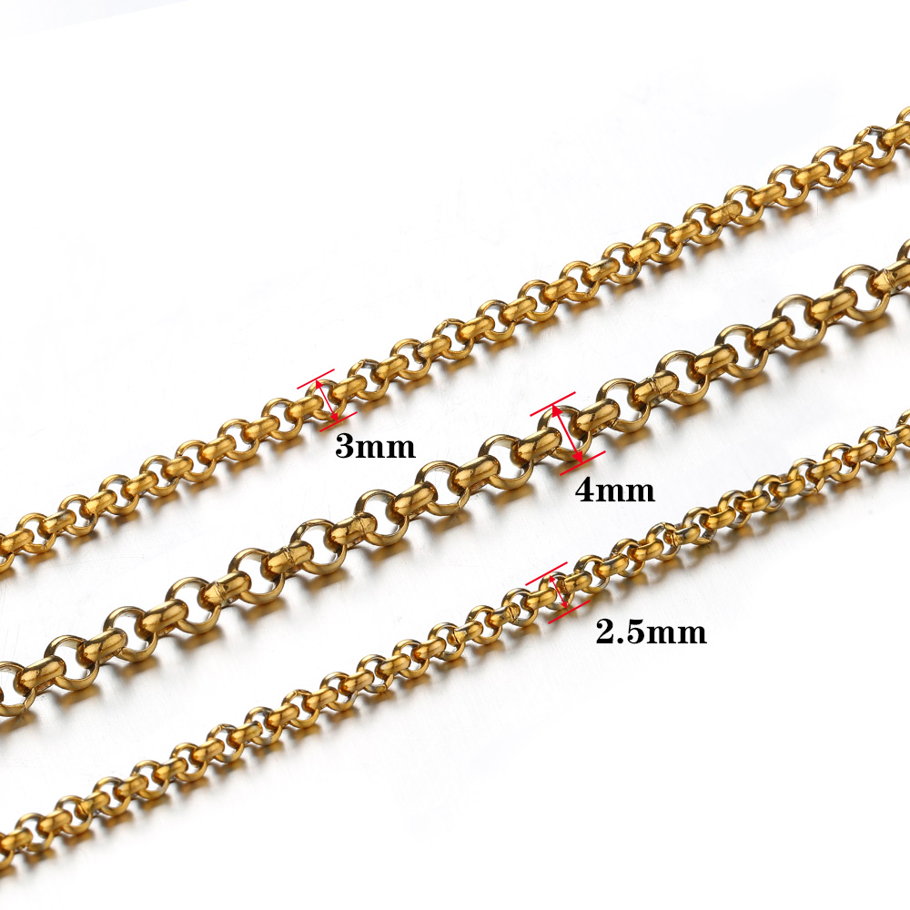 1 Meter 2-4mm Stainless Steel  - огляд і ціна Body Jewelry Chains