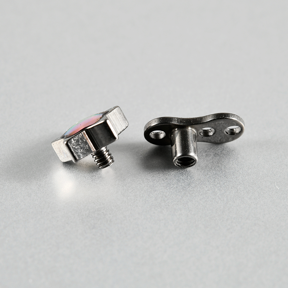 1PC Titanium Flash Film&Opal M - огляд і ціна Dermal Anchor Top
