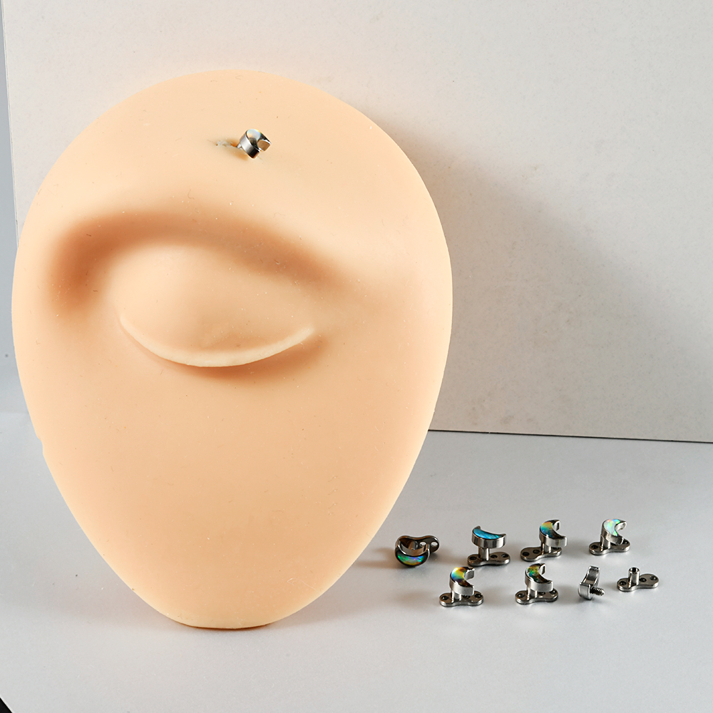 1PC Titanium Flash Film&Opal M - огляд і ціна Dermal Anchor Top