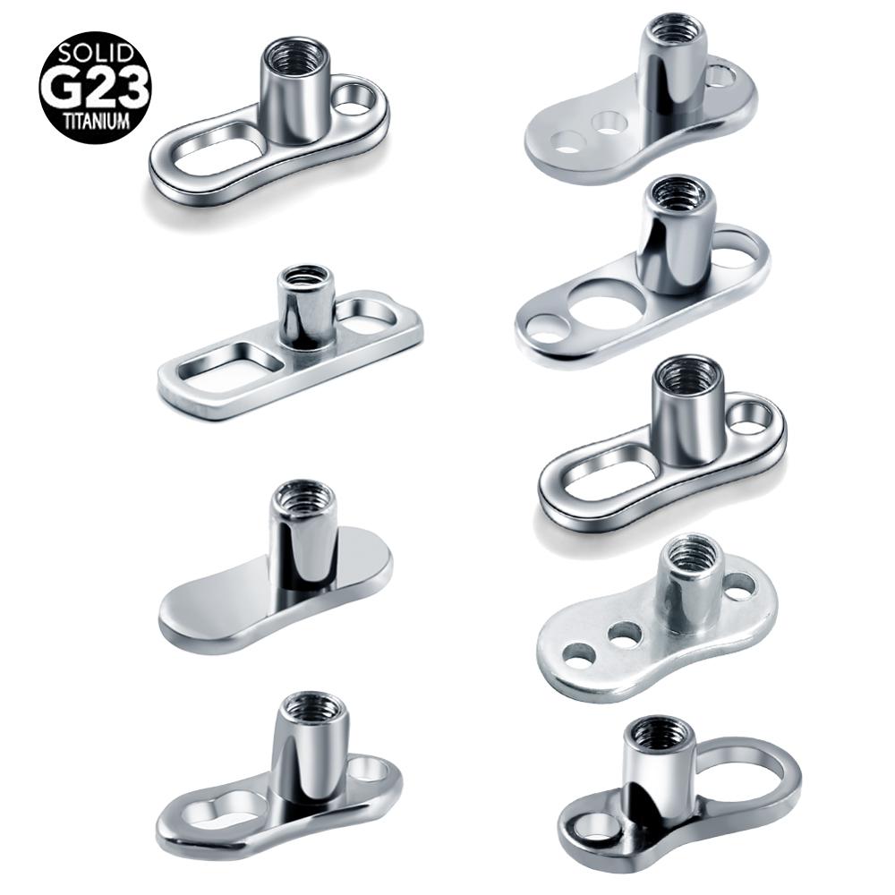 10pcs/lot G23 Titanium Micro D - огляд і ціна Dermal Anchor Top