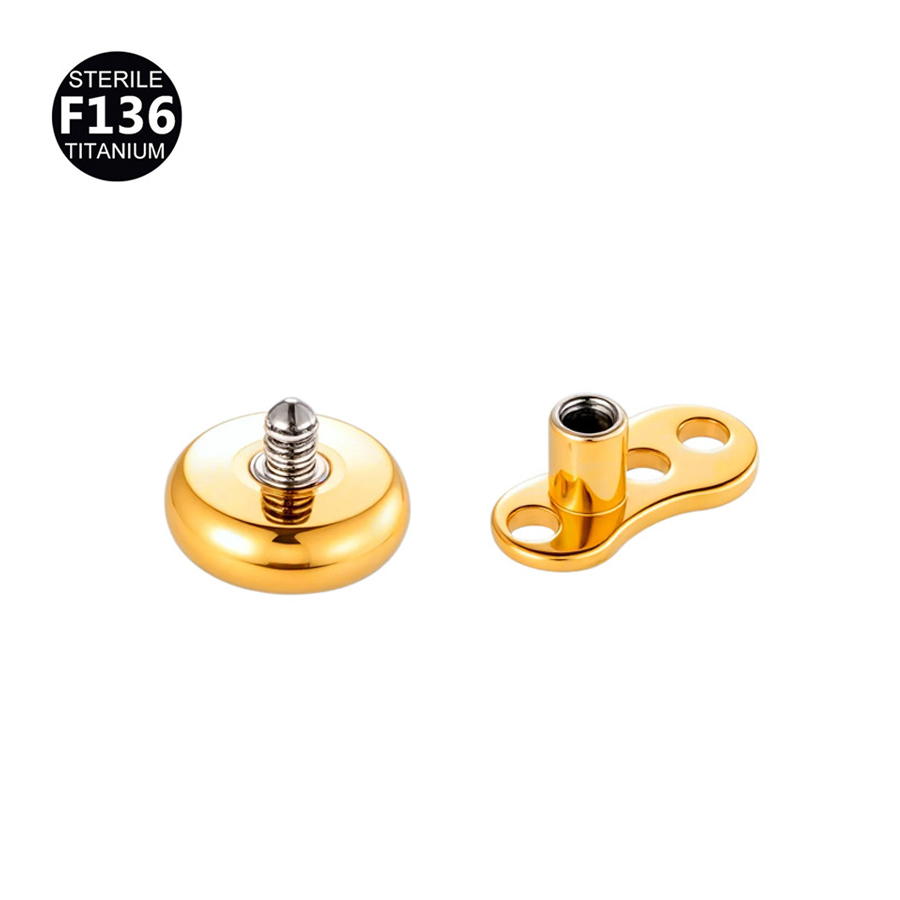 1Pc F136 Titanium 14G Internal - огляд і ціна Dermal Anchor Top