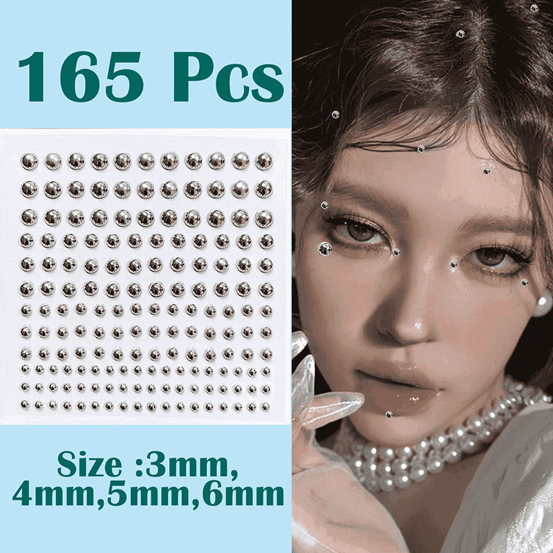 3D Face Eyes Party Makeup Tatt - огляд і ціна Body Jewelry Stickers