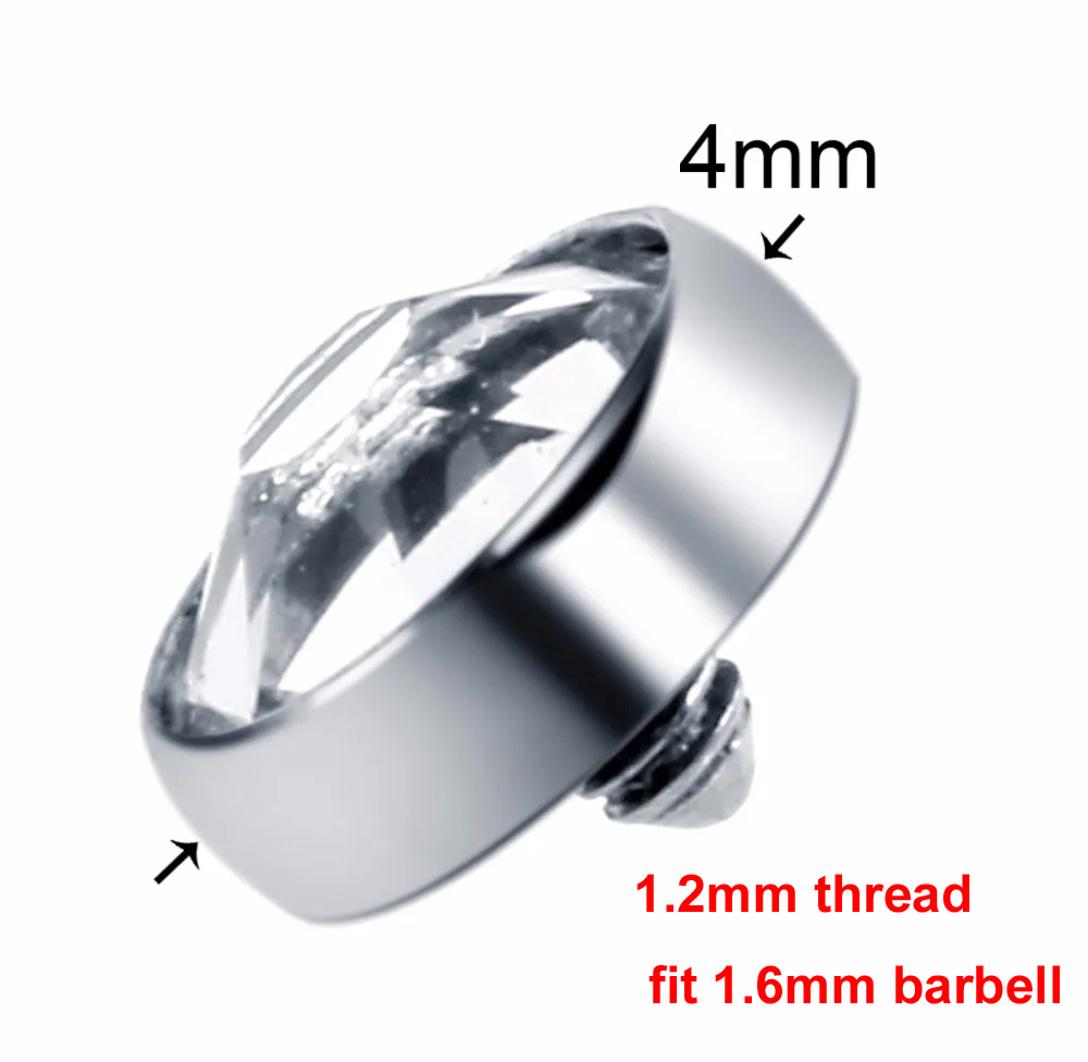 1PC G23 Titanium Dermal Anchor - огляд і ціна Dermal Anchor Top