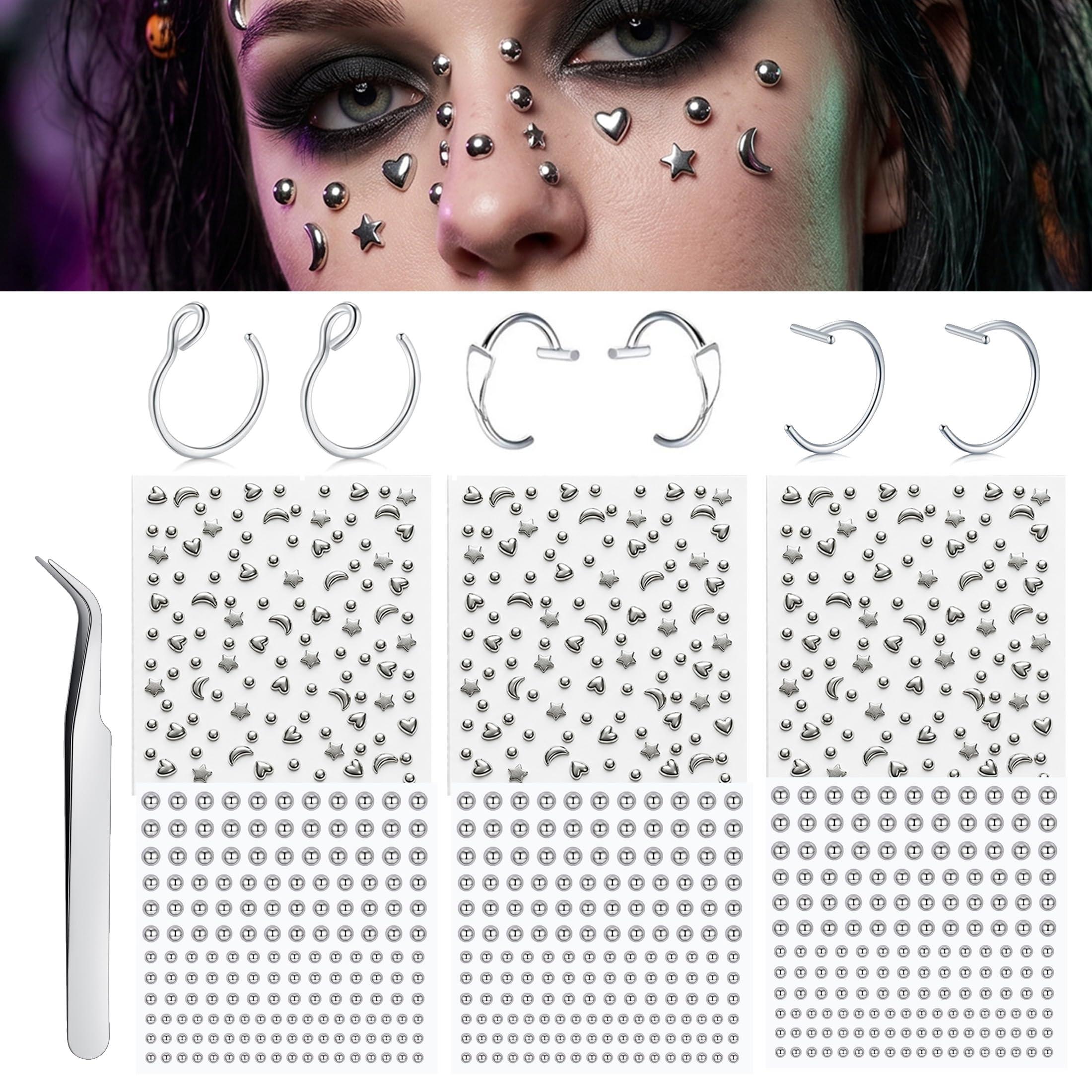 Fake Piercings Balls Stick on  - огляд і ціна Body Jewelry Stickers
