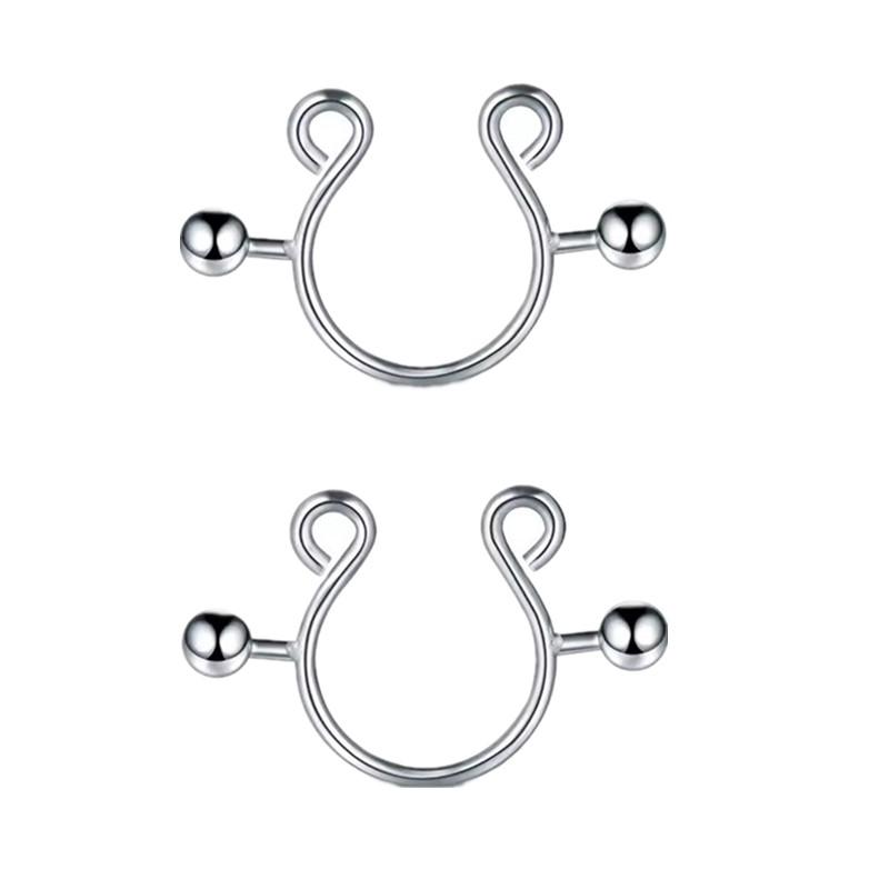 【SA】2Pcs Stainless Steel Nippl - огляд і ціна Body Jewelry Wholesale