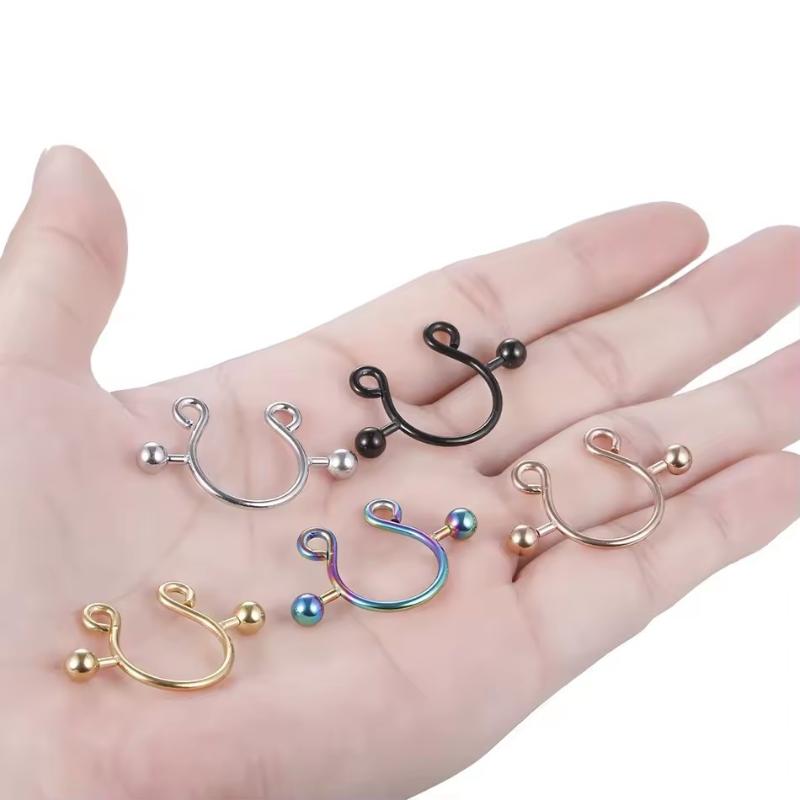 【SA】2Pcs Stainless Steel Nippl - огляд і ціна Body Jewelry Wholesale