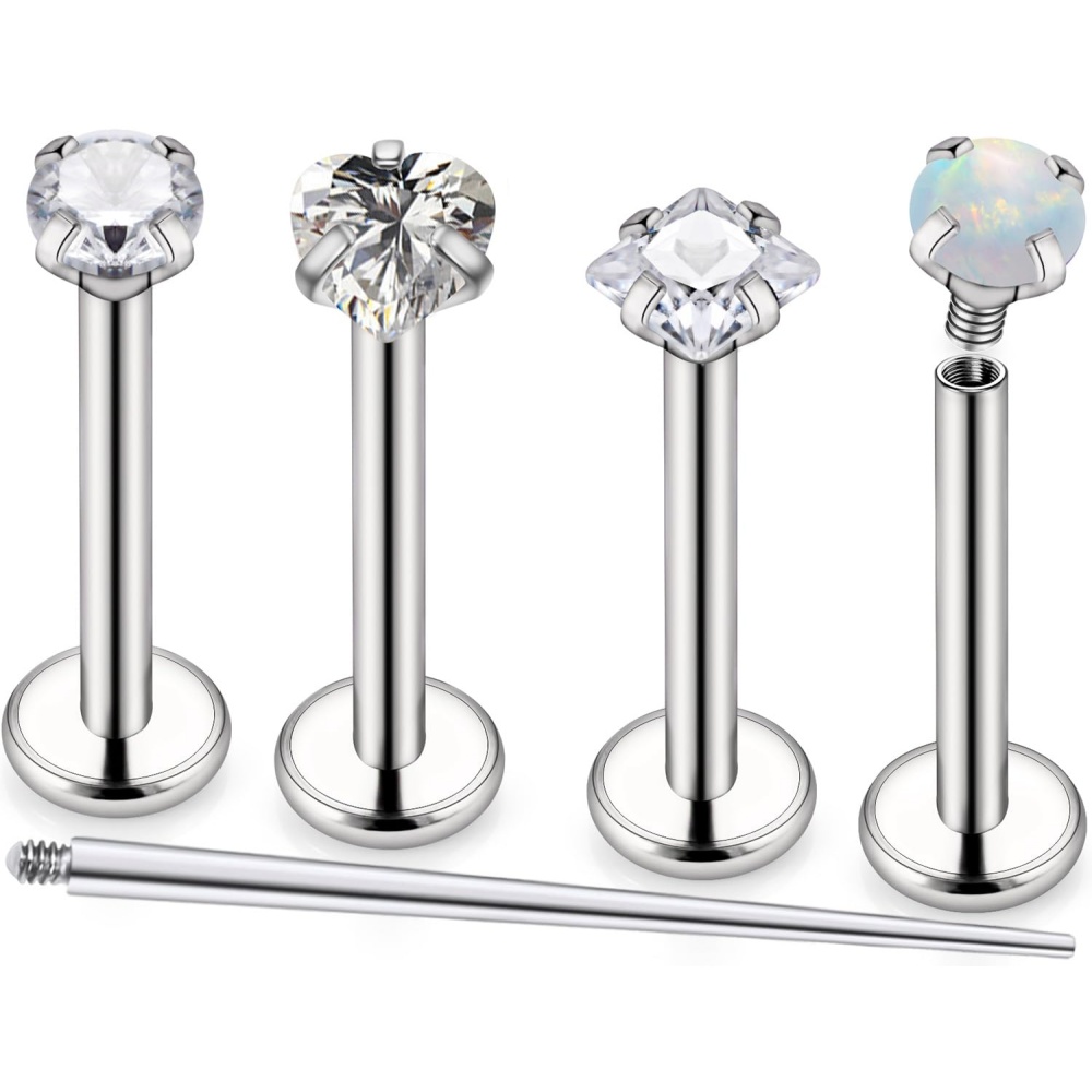 16G Stainless Steel Nose Rings - огляд і ціна Body Jewelry For Sensitive Skin