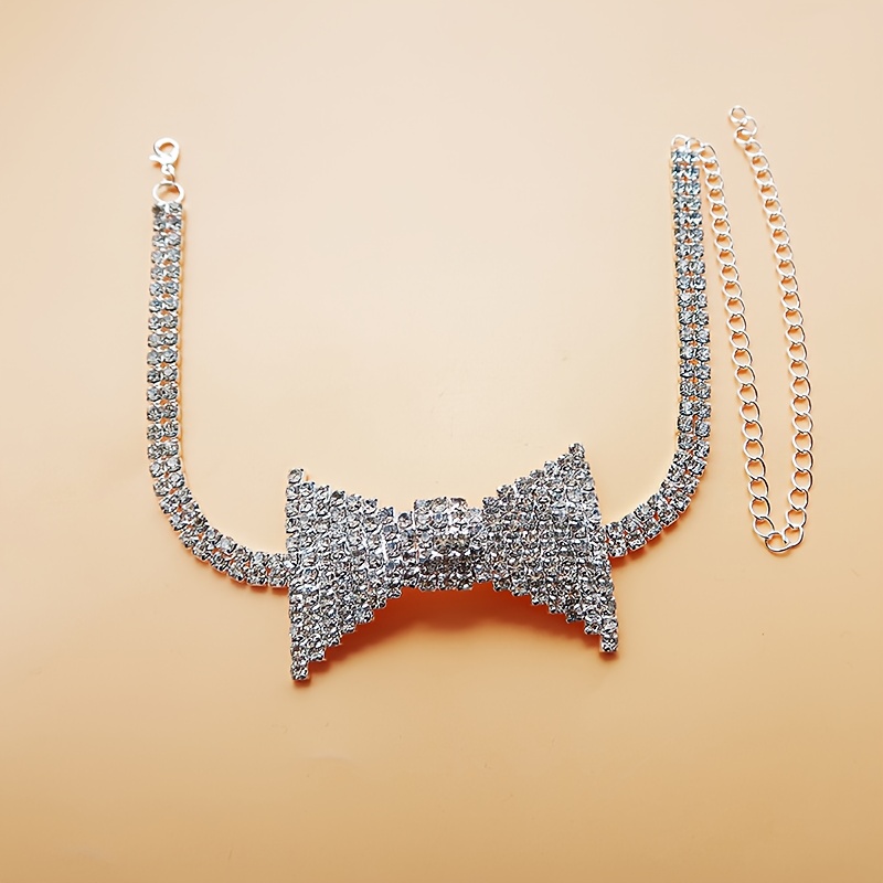 Exquisite Elegant Rhinestone B - огляд і ціна Body Jewelry Necklace
