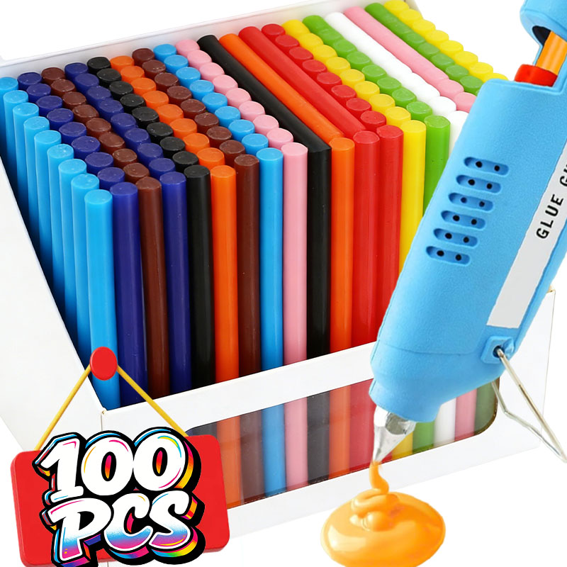 Colorful Hot Melt Glue Sticks  - огляд і ціна Body Jewelry Glue