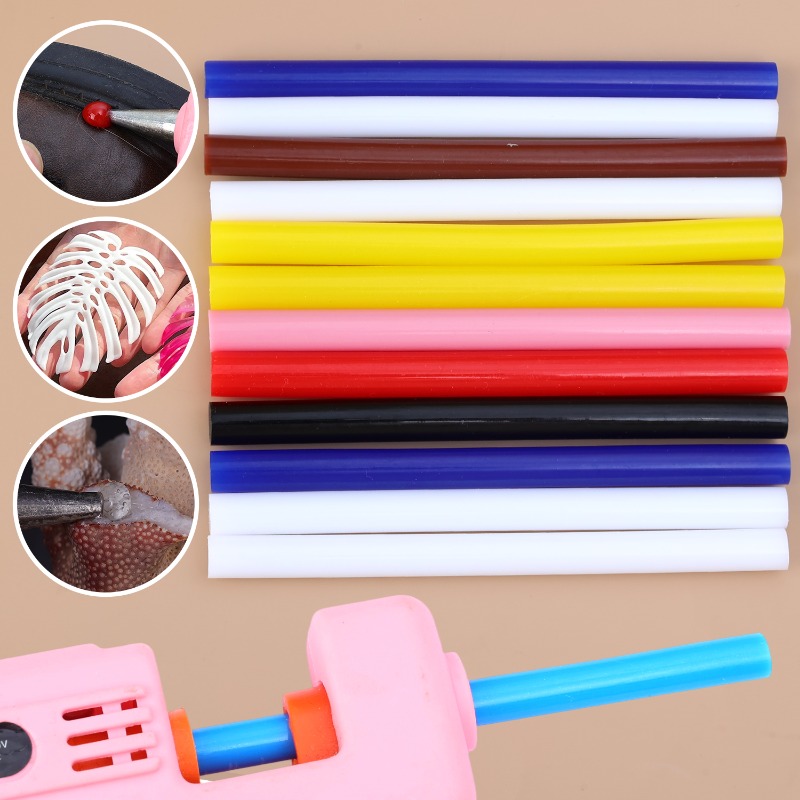 Colorful Hot Melt Glue Sticks  - огляд і ціна Body Jewelry Glue