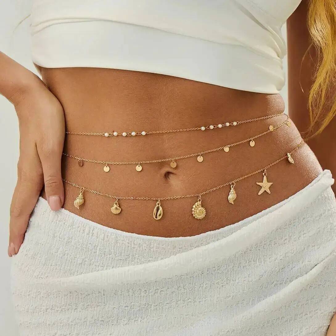 IngeSight.Z 3Pcs/Set Boho Star - огляд і ціна Body Jewelry Women