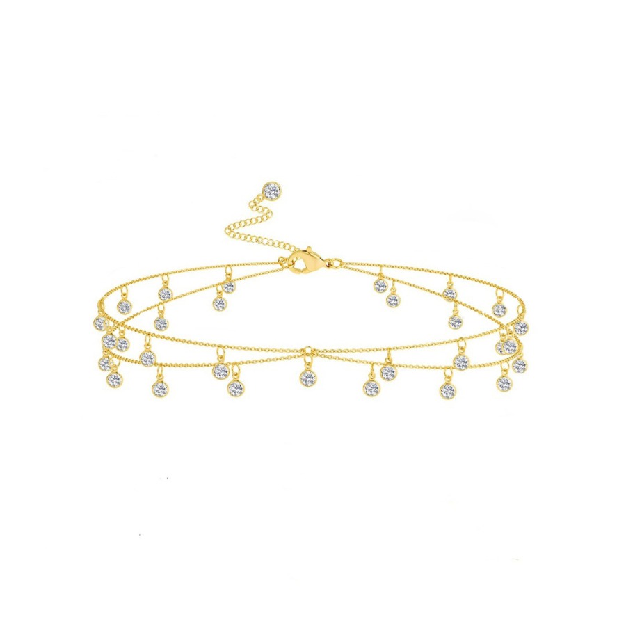 Fashion Boho Double Layer Rhin - огляд і ціна Body Jewelry Women