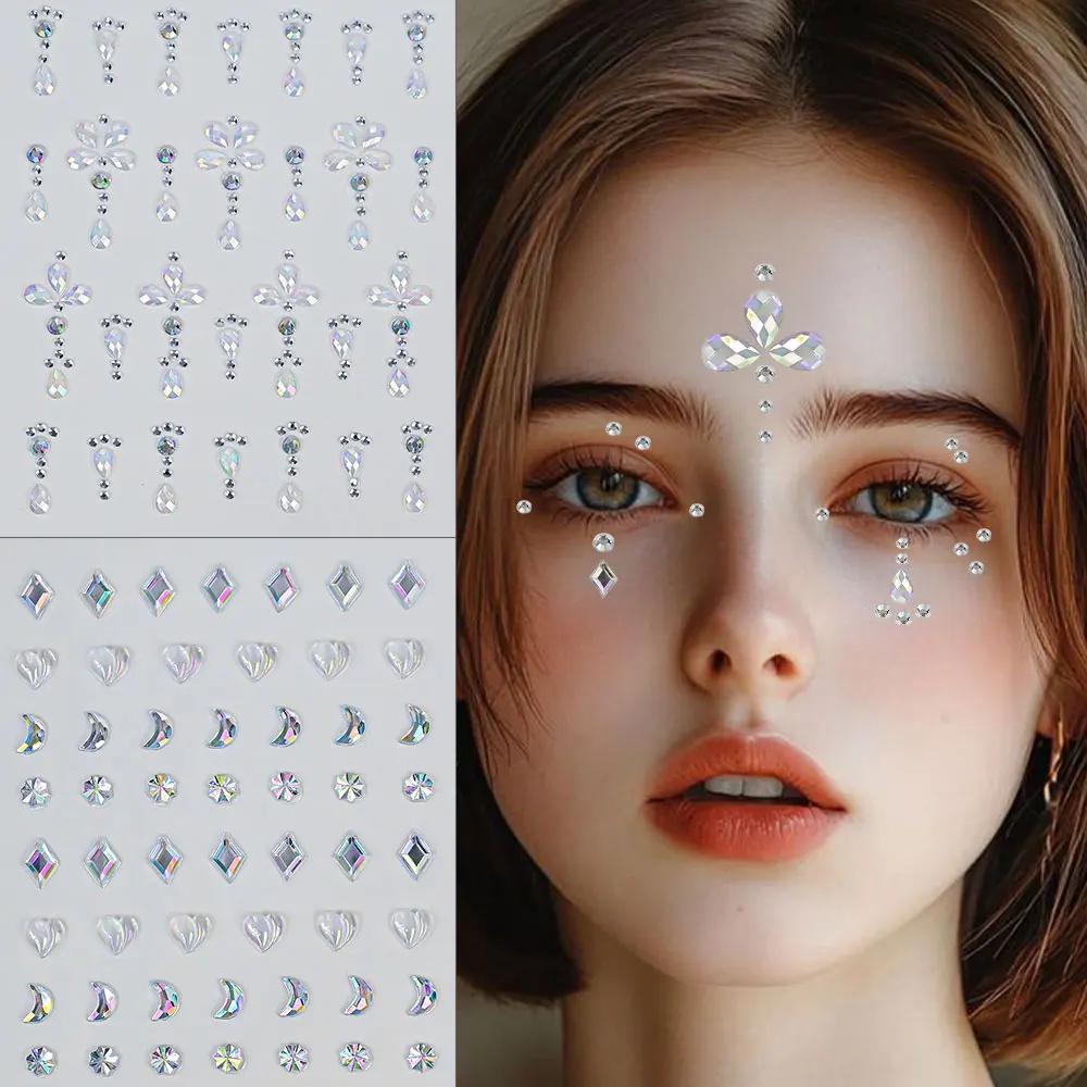 1 Sheet Colorful Bow/Star/Hear - огляд і ціна Body Jewelry Stickers