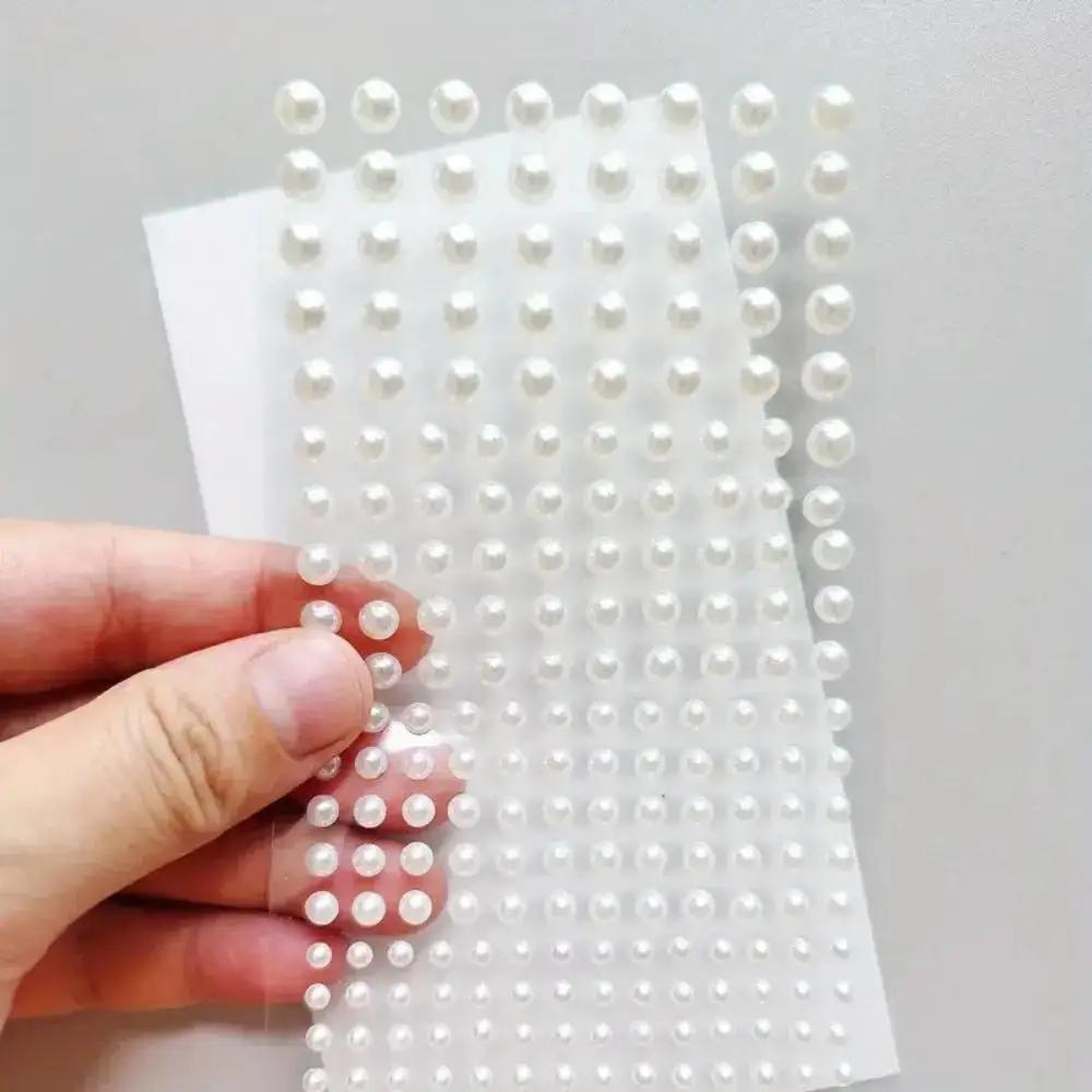 White ABS plastic pearl sticke - огляд і ціна Body Jewelry Stickers