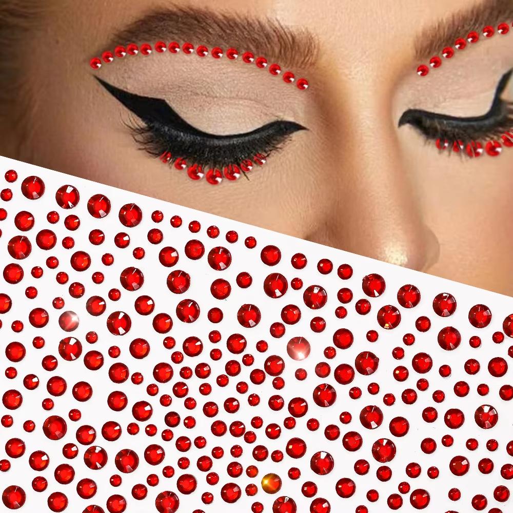 1sheet White Pearl Rhinestones - огляд і ціна Body Jewelry Stickers