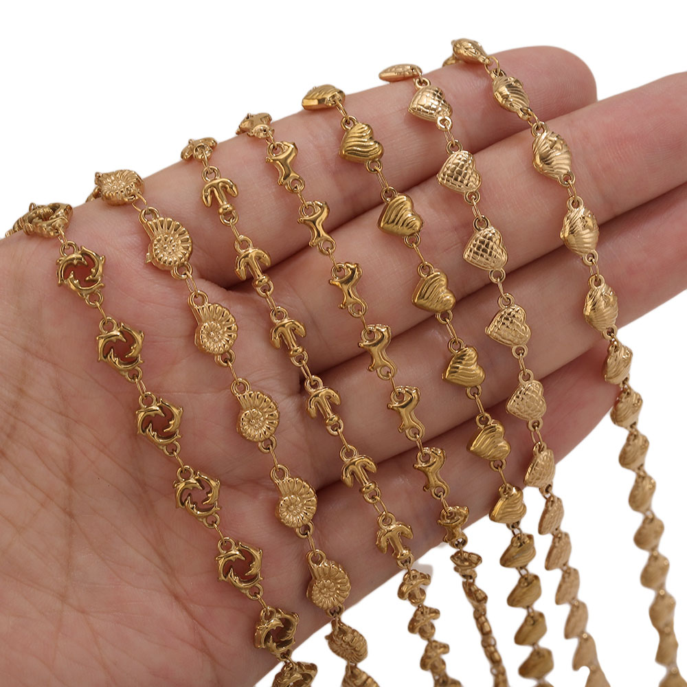 1M PVD Gold Stainless Steel He - огляд і ціна Body Jewelry Wholesale