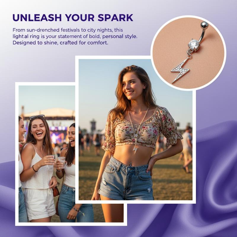Internally Threaded Navel Barb - огляд і ціна Body Jewelry For Sensitive Skin