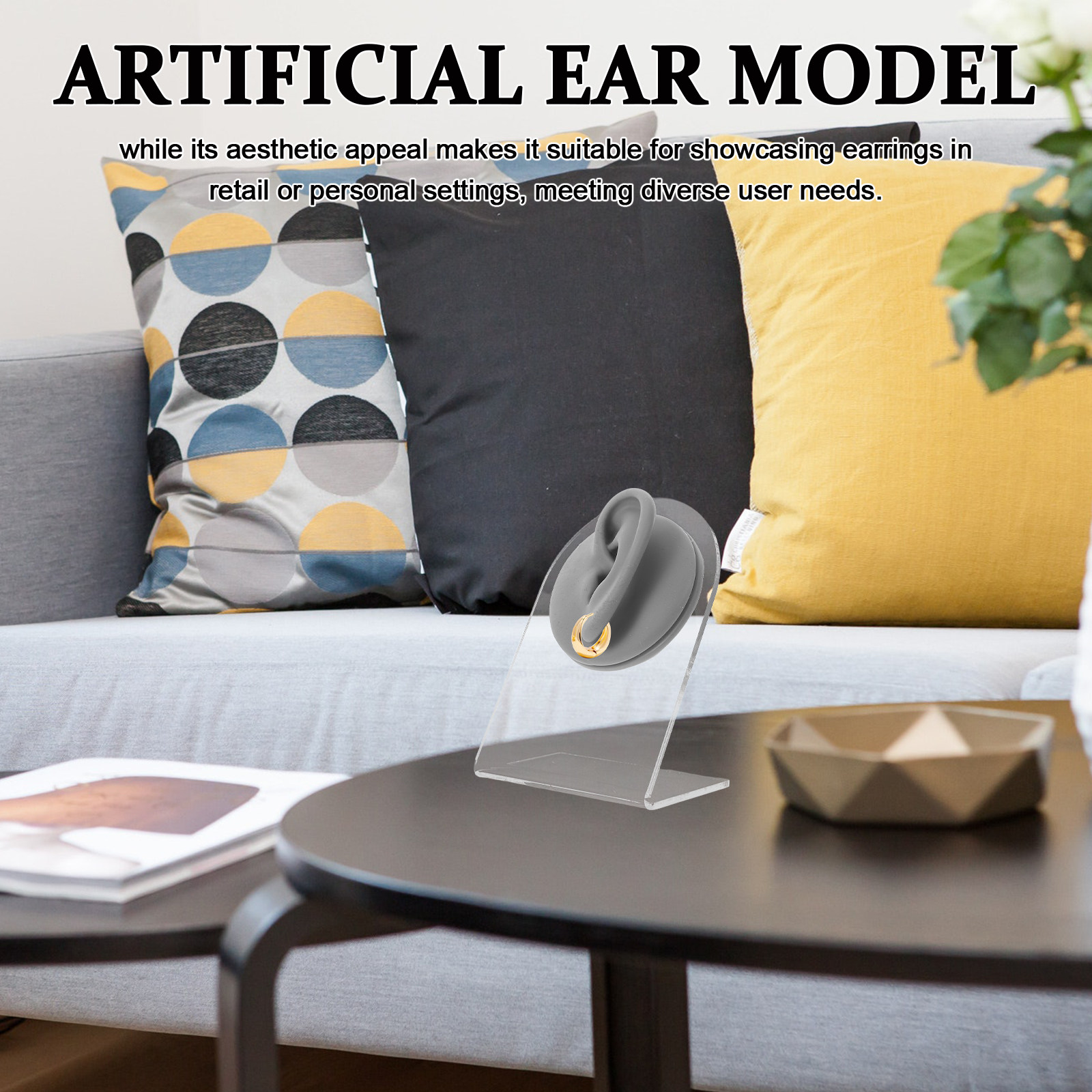 Artificial Ear Earring Display - огляд і ціна Body Jewelry Store