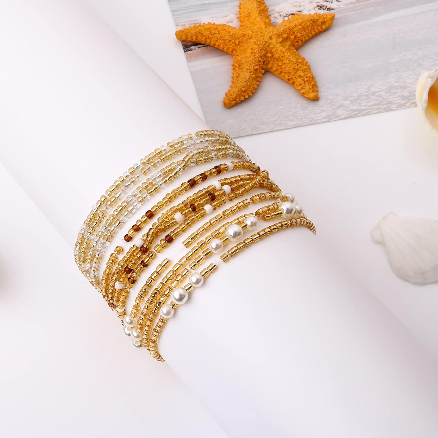 Waist Beads for Women Belly Be - огляд і ціна Body Jewelry Women