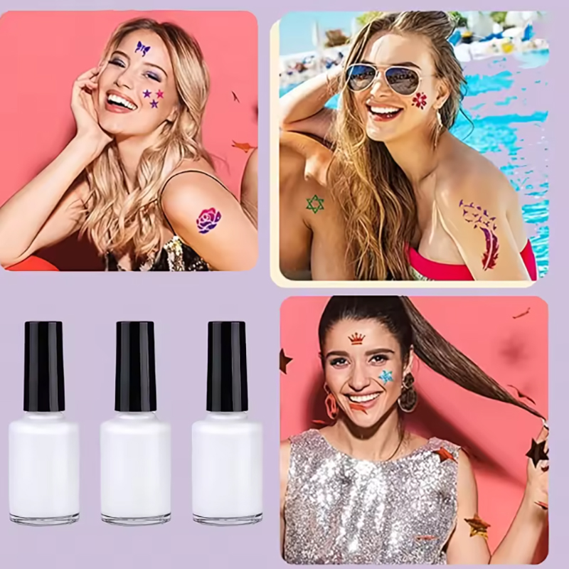 3-Pack Liquid Body Paint Glue  - огляд і ціна Body Jewelry Glue