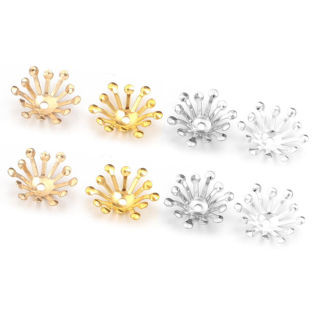100Pcs Diameter 13MM Gold Colo - огляд і ціна Body Jewelry Wholesale