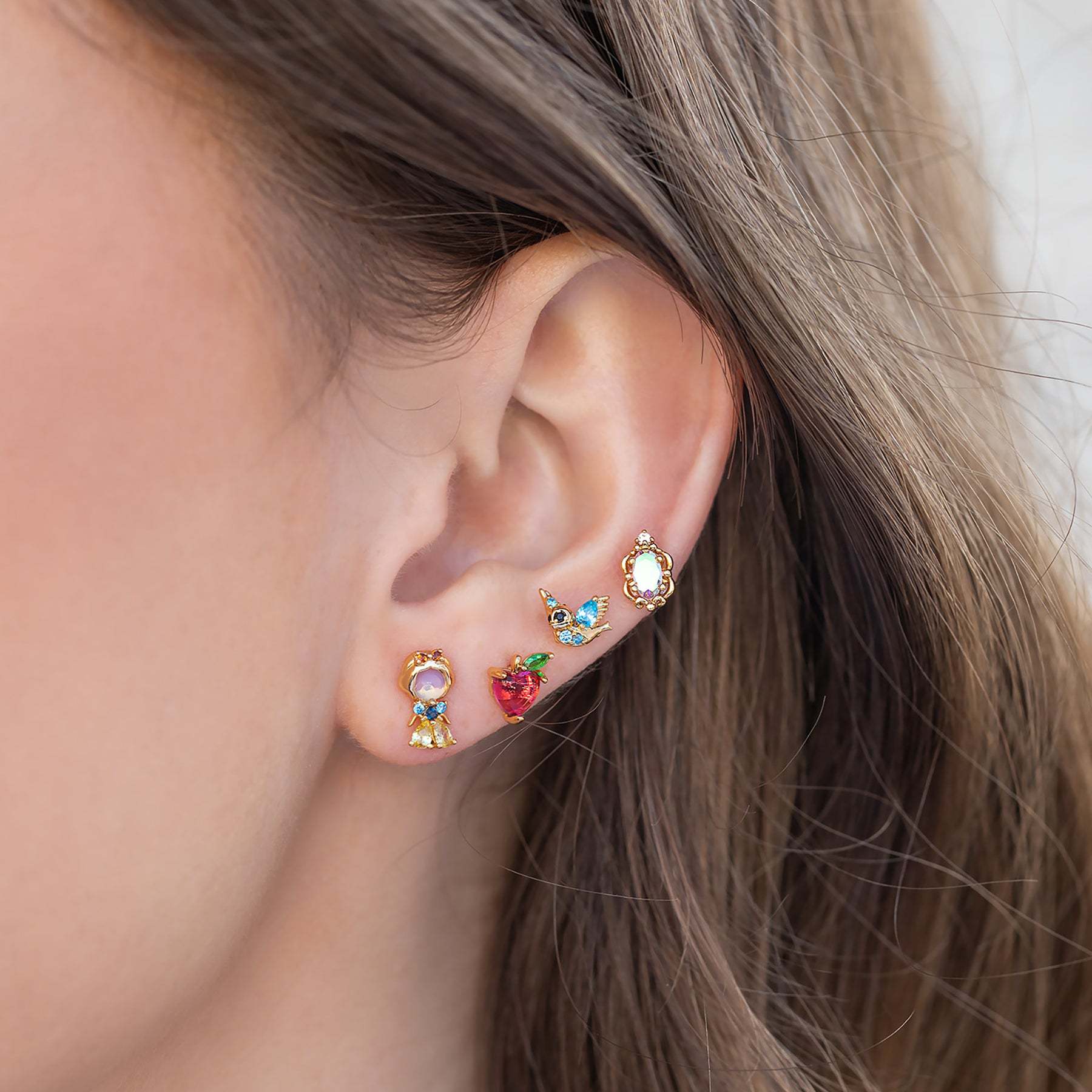 New ins Cute Cartoon Princess  - огляд і ціна Body Jewelry Wholesale