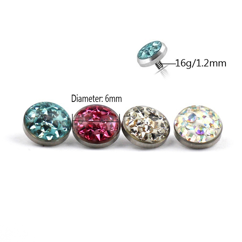 1PC Dermal Anchor Top Piercing - огляд і ціна Dermal Anchor Top