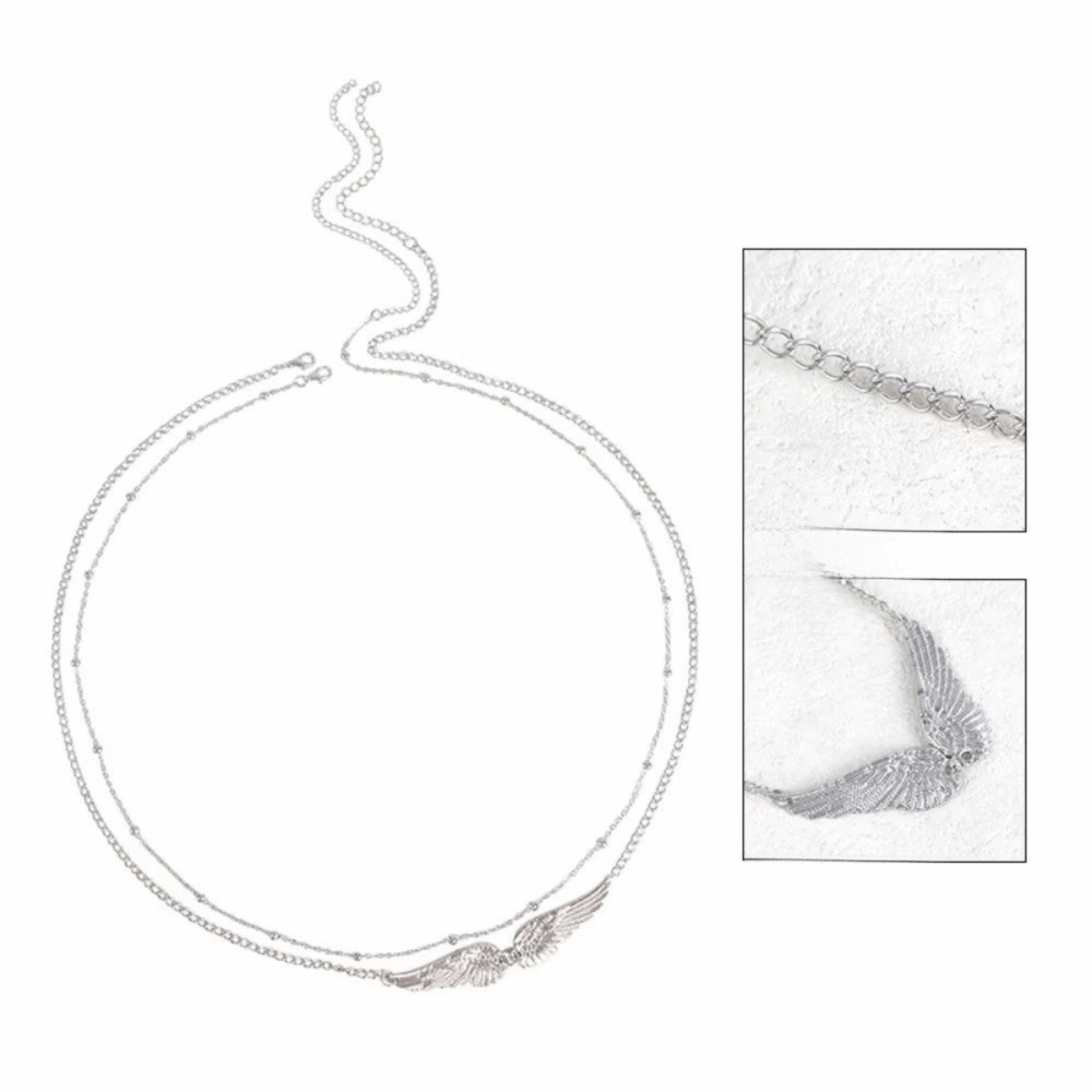 Trendy Elegant Double Layer Wi - огляд і ціна Body Jewelry Chains