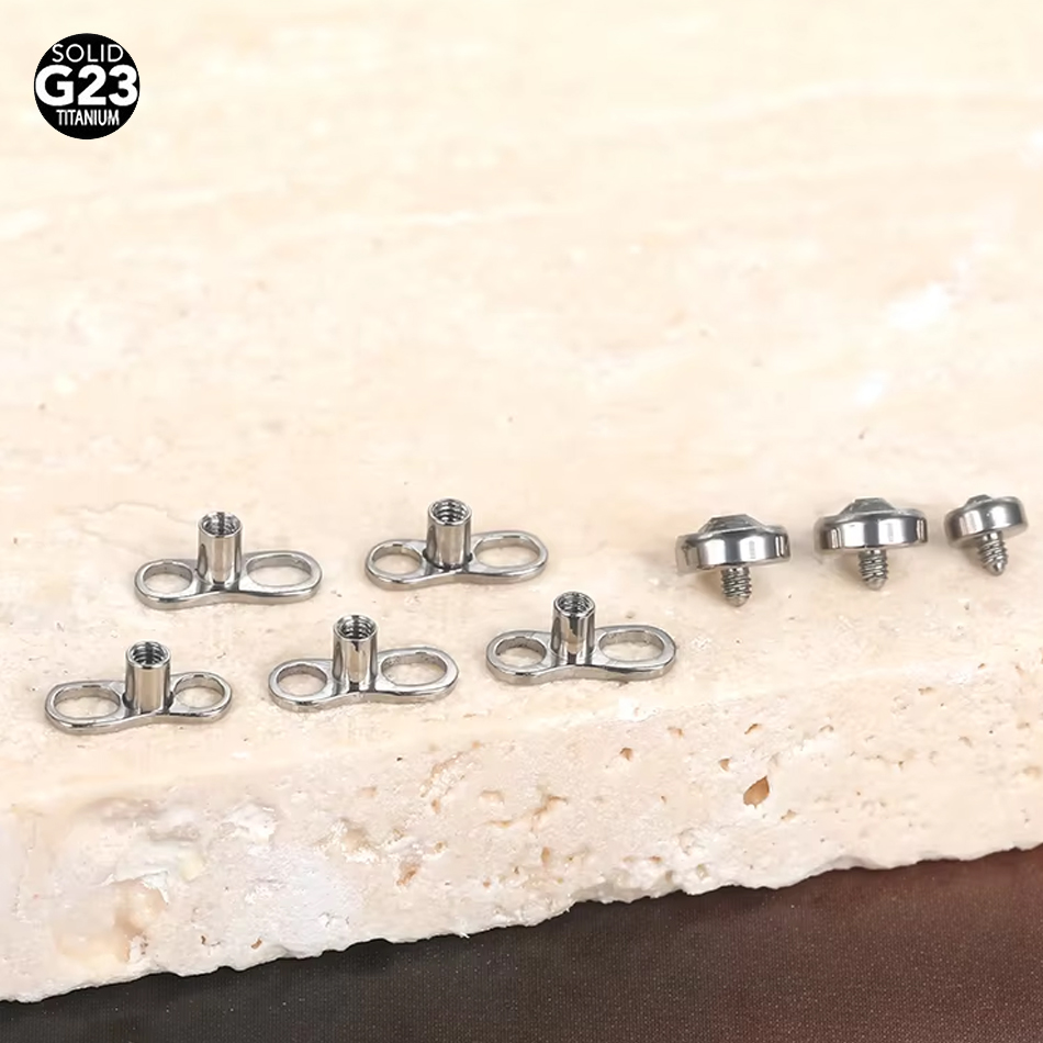 1Pc/5Pcs Titanium Micro Dermal - огляд і ціна Dermal Anchor Top