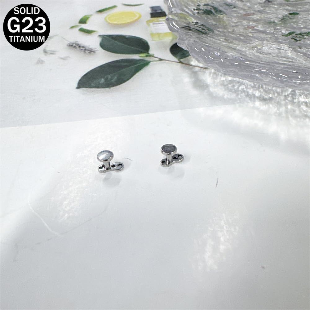 14G Round Disc Dermal Anchor T - огляд і ціна Dermal Anchor Top