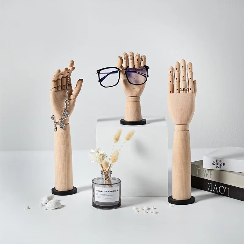 Solid Wood Hand Mannequin Rack - огляд і ціна Body Jewelry Store